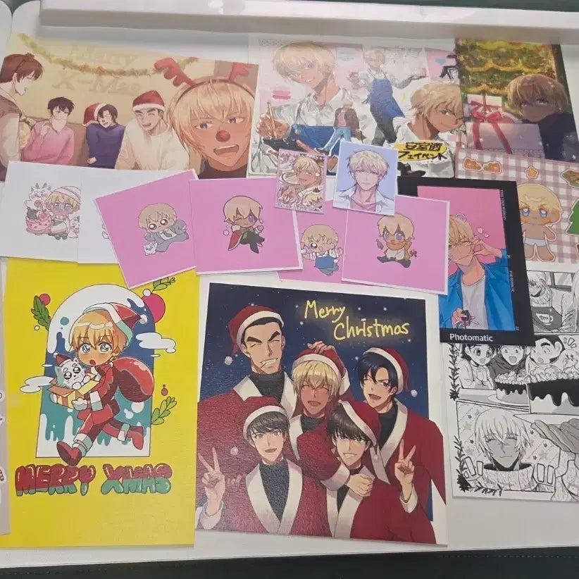 [BUNJANG] Detective Conan 2022 Amuro Christmas Cafe Limited Edition Goods / (비공굿) 코난 2022 아무로 크리스마스 카페 전프레