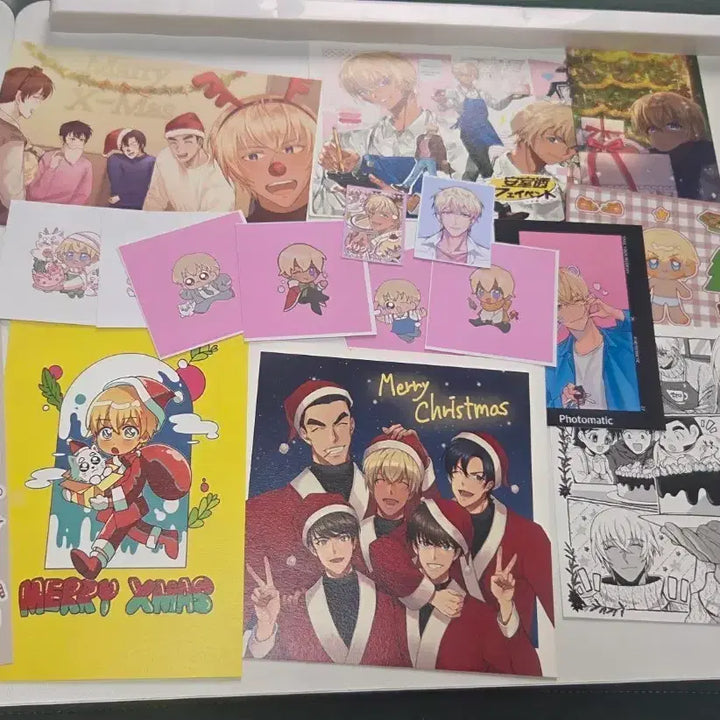 [BUNJANG] Detective Conan 2022 Amuro Christmas Cafe Limited Edition Goods / (비공굿) 코난 2022 아무로 크리스마스 카페 전프레