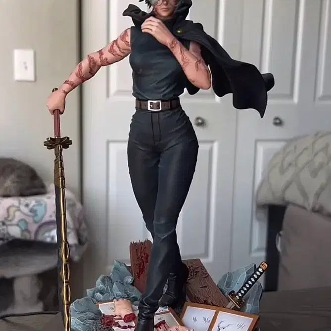 [BUNJANG] Karasu Jujutsu Kaisen Maki Zenin Death Painting Arc Resin Figure / KARASU 젠인 마키 주술회전 레진 피규어 카라수 사멸회유