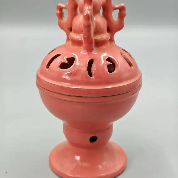 [BUNJANG] Chinese Celadon Porcelain Censer with Dragon and Pearl Motifs / 송 분홍유 투각 보주문 향로 중국도자기 골동품 고미술품 수집품