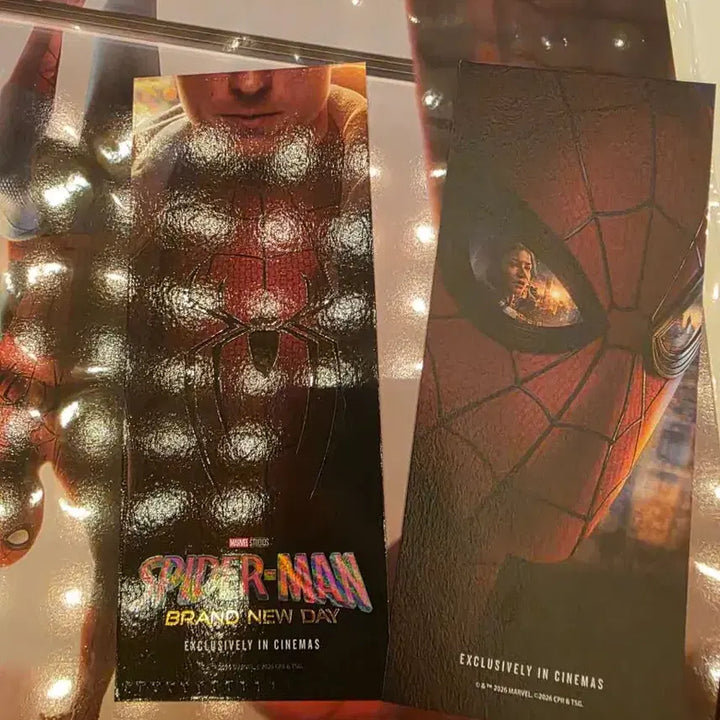 [BUNJANG] Spider-Man Brand New Day IMAX Poster + TTT Bundle Set / [2개일괄] 스파이더맨 브랜드 뉴데이 IMAX 포스터 + TTT (CGV)