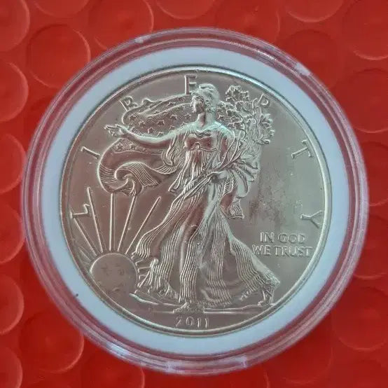 [BUNJANG] 2011 United States 25th Anniversary Eagle Silver Coin 1 oz / 2011년 미국 25주년 독수리 은화 1온스</div>