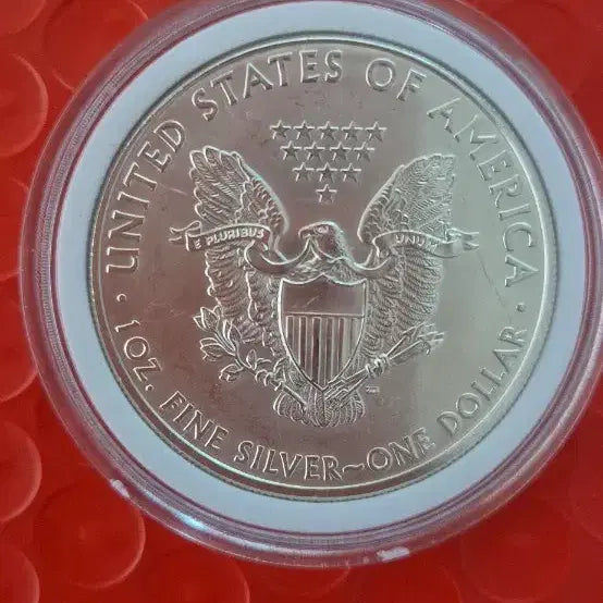 [BUNJANG] 2011 United States 25th Anniversary Eagle Silver Coin 1 oz / 2011년 미국 25주년 독수리 은화 1온스</div>