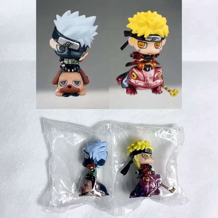 [BUNJANG] Naruto Classic Rare Figure - Six Paths Sage Kakashi, Pakkun / 나루토)고전)희귀)피규어) 푸치캐러 카카시 육도선인 팟쿤 파쿤 닌견