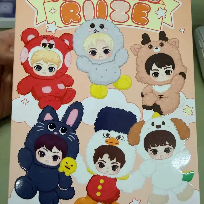[BUNJANG] RIIZE POPMART Fluffy Keyring Rock Bambi Sungchan / 라이즈 팝마트 플러피 키링 락밤이 성찬 양도