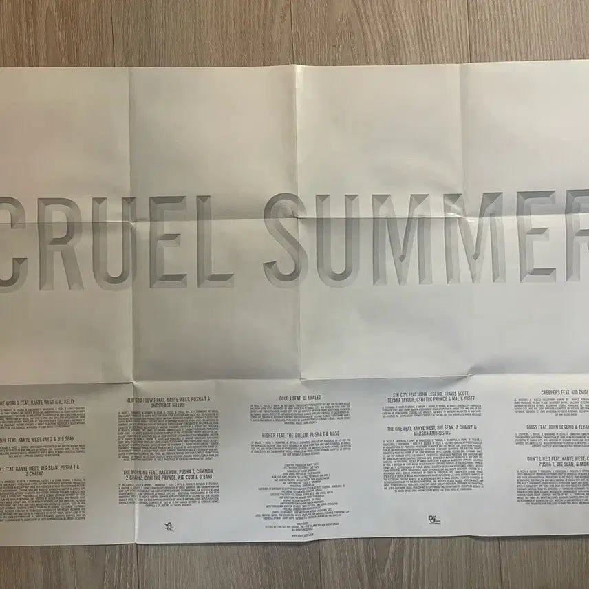 [BUNJANG] Kanye West Cruel Summer CD / (새상품) 칸예 웨스트 cruel summer cd