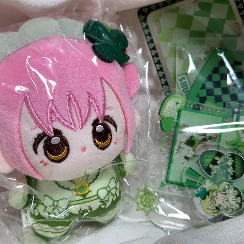 [BUNJANG] Character Transformations Cardcaptor Sakura Clover Plush / 캐릭캐릭체인지 아크릴 누이 클로버