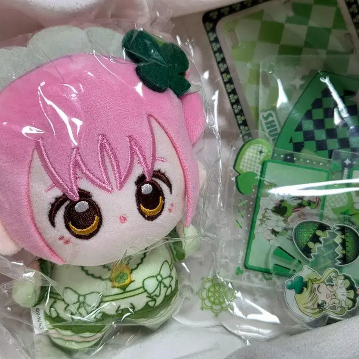 [BUNJANG] Character Transformations Cardcaptor Sakura Clover Plush / 캐릭캐릭체인지 아크릴 누이 클로버