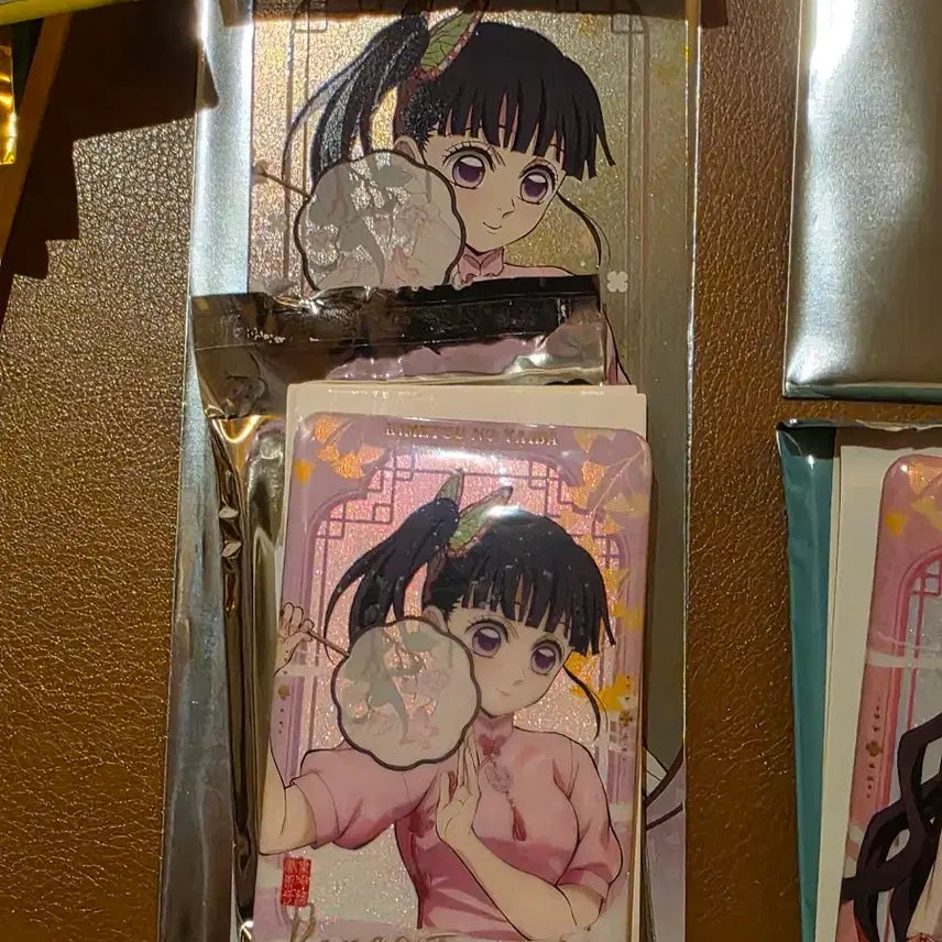 [BUNJANG] Demon Slayer Kanao Laser Ticket Set / 귀멸의칼날 중국 신역 카나오 뱃지, 레이저 티켓 세트
