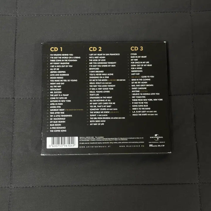 [BUNJANG] Frank Sinatra Best Hits Collected Edition CD New / 프랭크 시나트라 베스트 히트 앨범 콜렉티드 에디션 CD 새상품