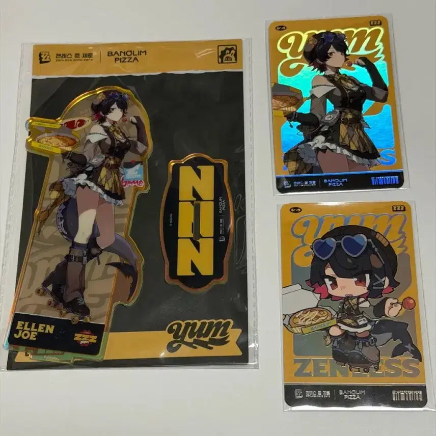 [BUNJANG] Zenless Zone Zero Ellen Acrylic Stand &amp; Photocard Set / 반올림피자 젠레스 존 제로 엘렌 조 아크릴 스탠드 포토카드