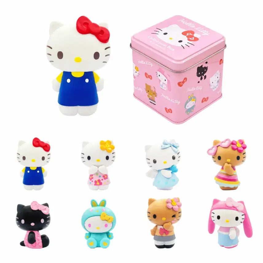 [BUNJANG] Hello Kitty Collection Box "Colorful Bunny" Figure / 헬로키티 컬렉션 박스 랜덤 피규어 -컬러풀바니