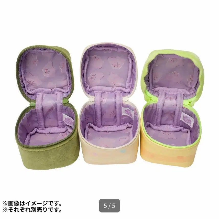 [BUNJANG] PocoPia Carabiner Square Pouch Snorlax / 포코피아 카라비너가 달린 스퀘어 파우치 잠만보