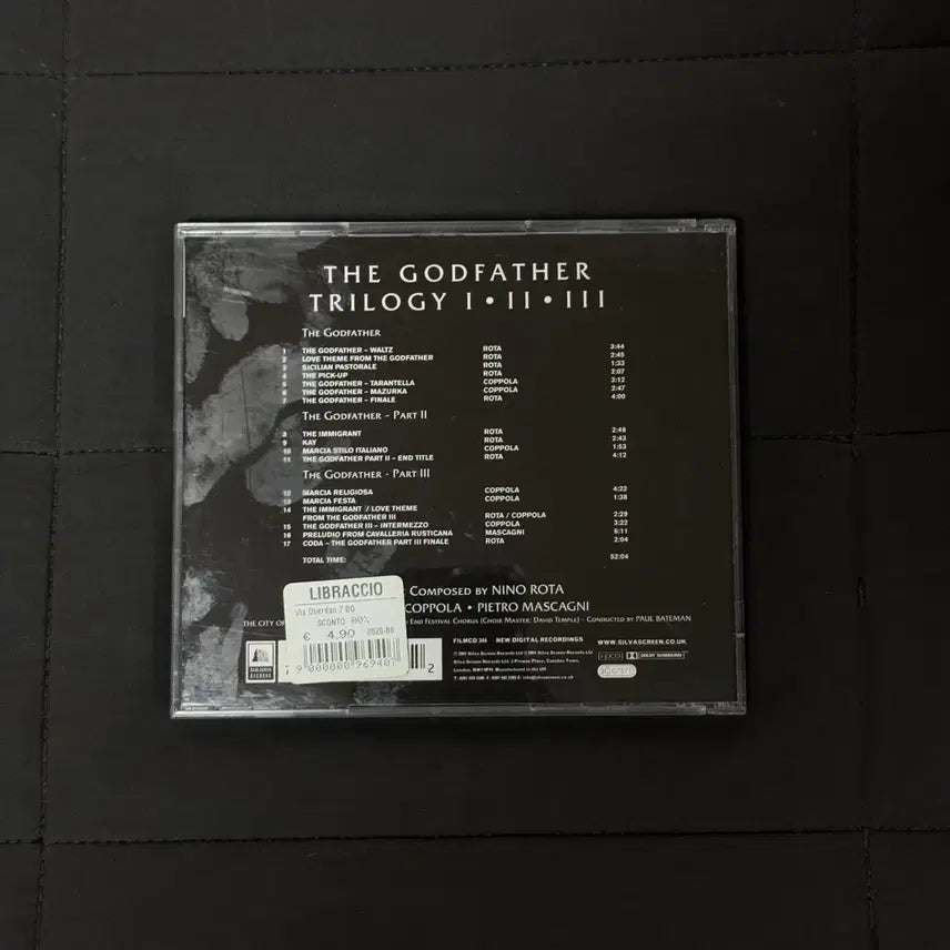 [BUNJANG] The Godfather Trilogy OST Soundtrack CD First Press New / 대부 트릴로지 1,2,3 OST 사운드트랙 CD 초판 새상품