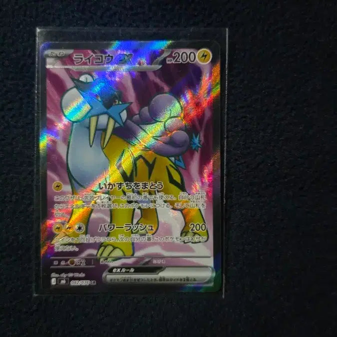 [BUNJANG] Raiku SR S-Class Trading Card / 일판 라이코 sr S급 판매