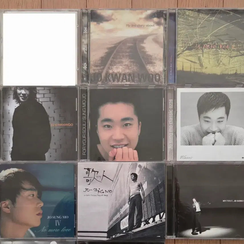 [BUNJANG] Jo Kwan Woo &amp; Jo Sung Mo CD Collection / 조관우 조성모 CD모음