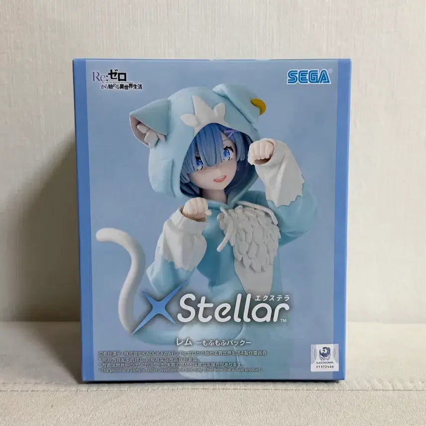 [BUNJANG] Sega x Stellar Re:Zero Rem Moehmoeh Pack Figure / 세가 xstellar 리제로 렘 모후모후팩 피규어 새상품