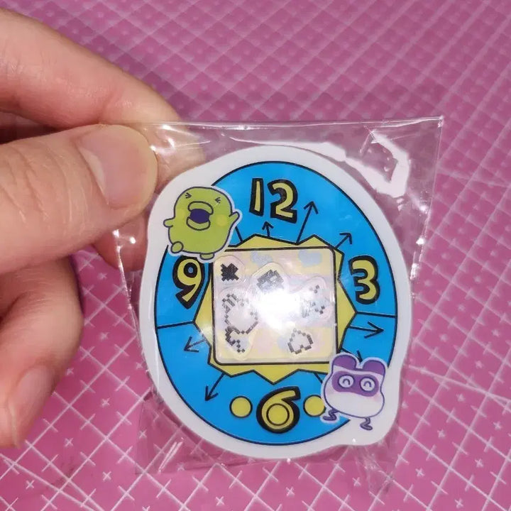 [BUNJANG] Tamagotchi Gu-chi-pachi Shakashaka Clip / 다마고치 구치파치 샤카샤카 집게