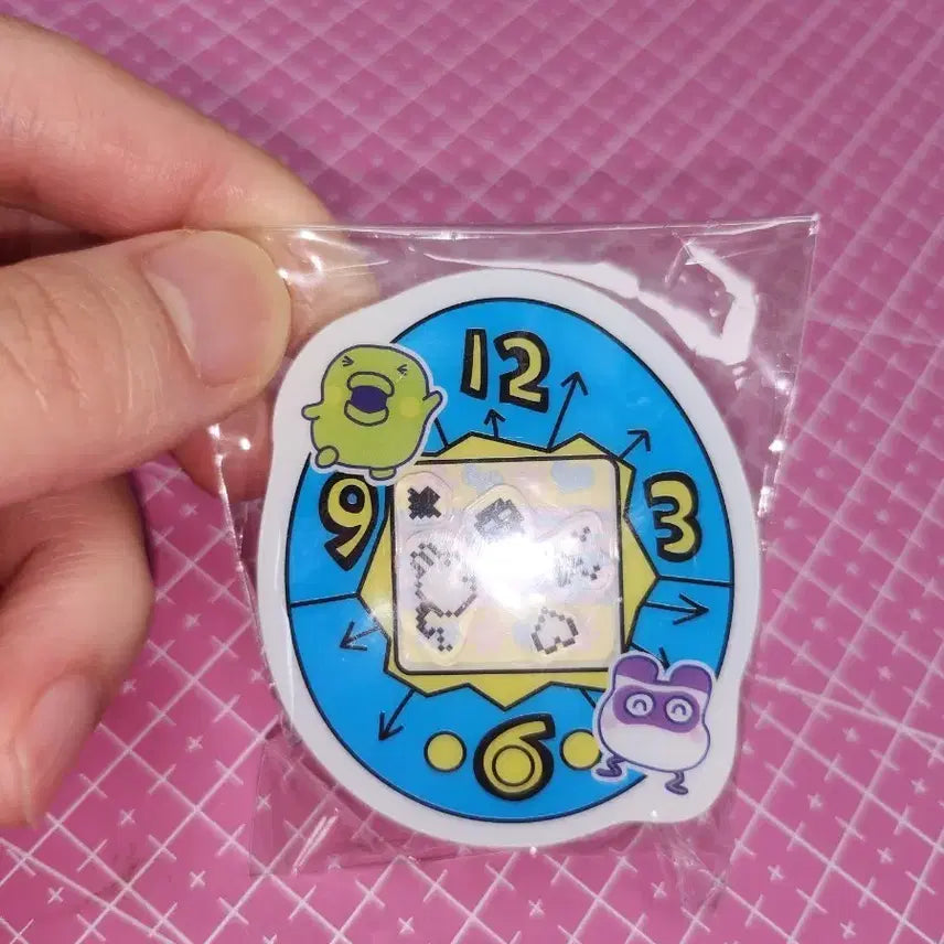 [BUNJANG] Tamagotchi Gu-chi-pachi Shakashaka Clip / 다마고치 구치파치 샤카샤카 집게