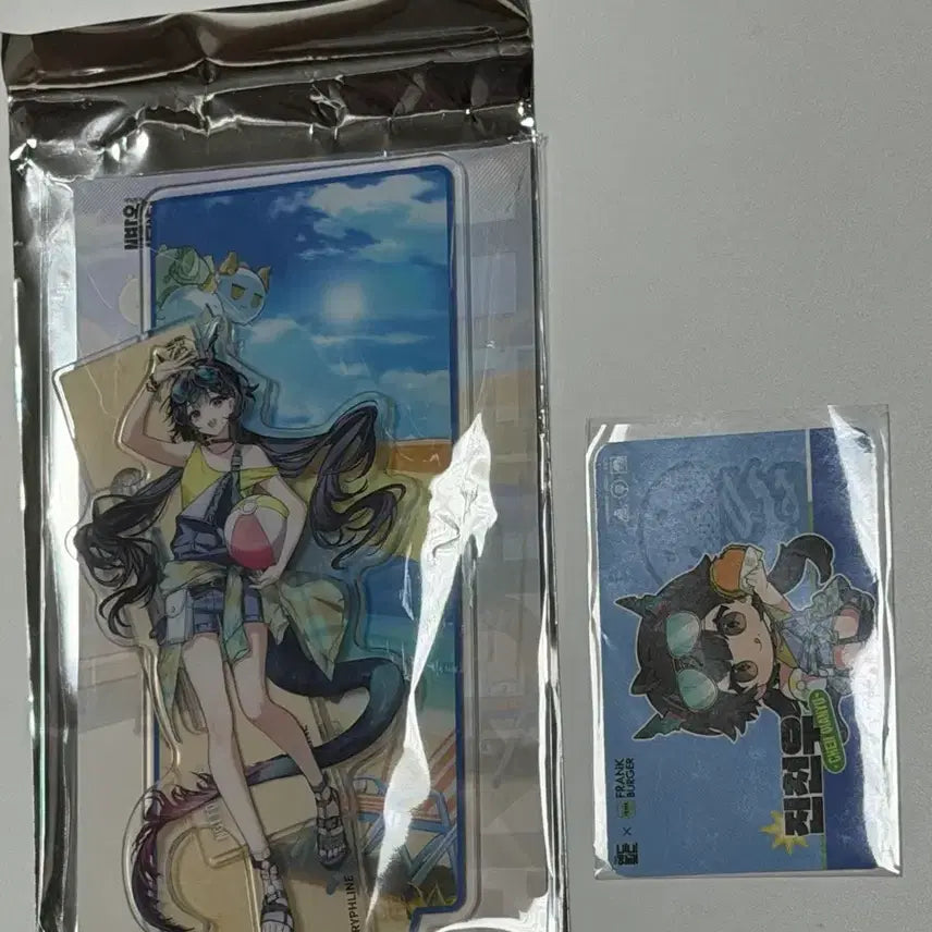 [BUNJANG] Arknights: Endfield Chenyu Acrylic Stand &amp; Coupon / 명일방주 엔드필드 프랭크버거 진천우 아크릴 스탠드 쿠폰