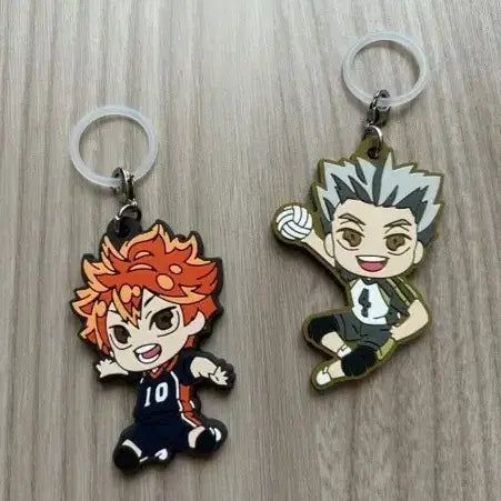 [BUNJANG] Haikyu!! Hinata Kageyama Acrylic Keyring / 하이큐 히나타 카게야마 아크릴 키링