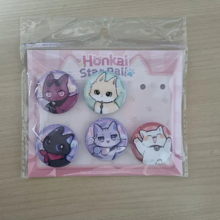 [BUNJANG] Honkai: Star Rail Tinycat Cat Tin Badge Bundle Set / 붕괴 스타레일 특전 캔뱃지 타이니캣 고양이