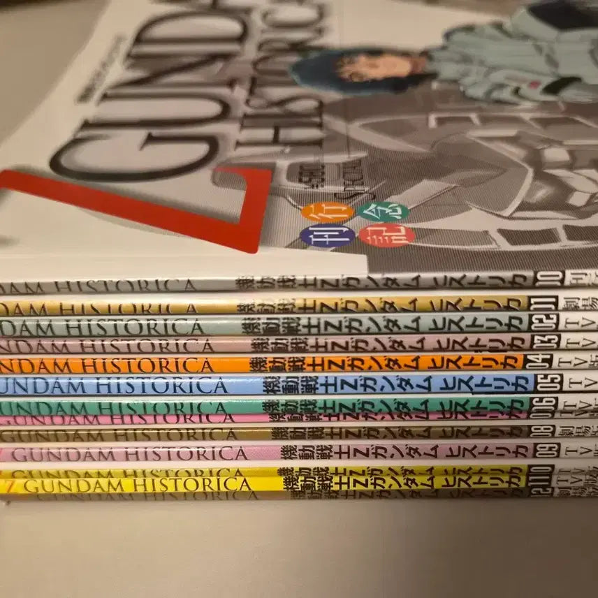 [BUNJANG] Mobile Suit Zeta Gundam Historia Binder Set (00-12) / 기동전사 Z 건담 히스토리카 바인더 포함 소장용 00-12 세트