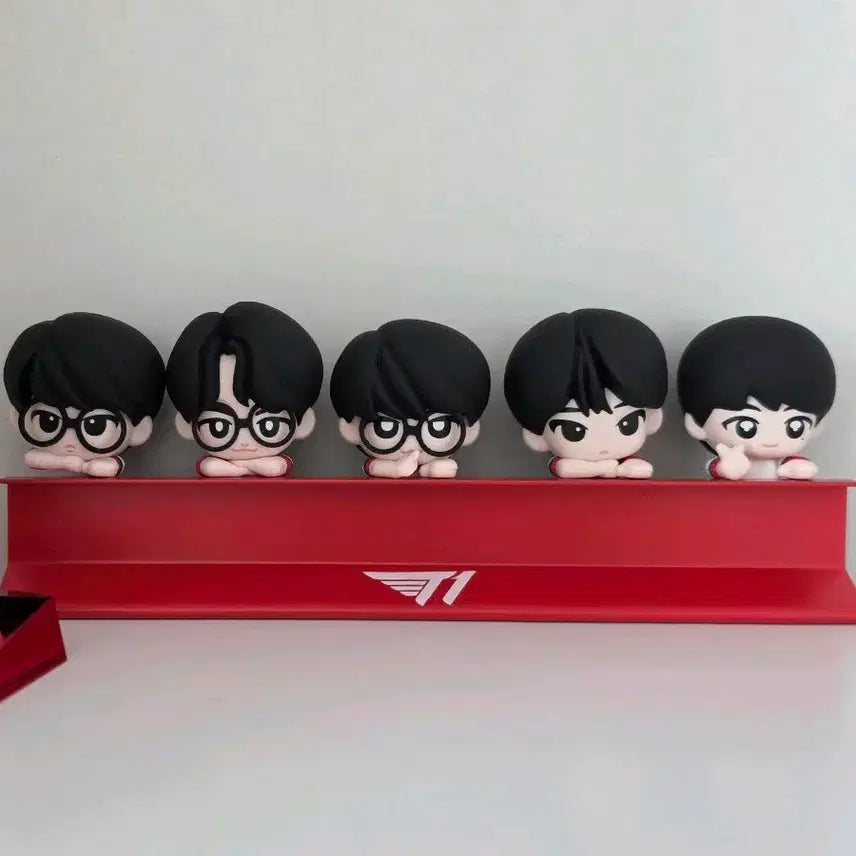 [BUNJANG] T1 Faker/Keria/Doran/Oner/Faeze Figurine Bundle Set / 티원 t1 에이블리 히퍼 피규어 도란 오너 페이커 페이즈 케리아 일괄