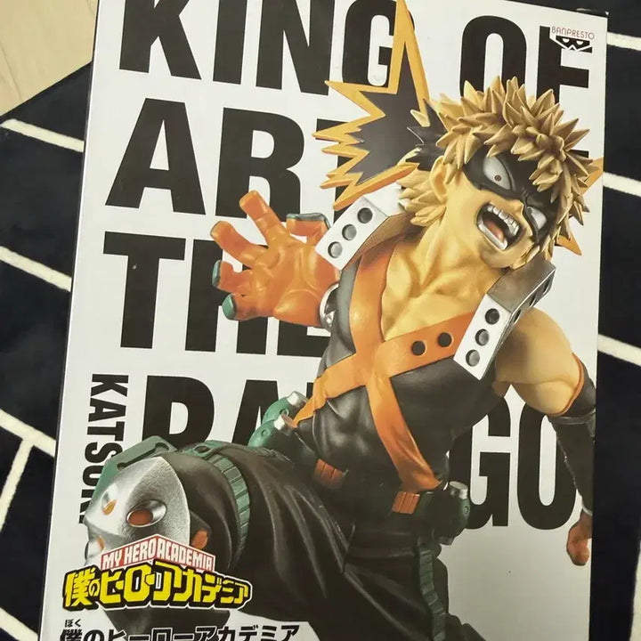 [BUNJANG] My Hero Academia King of Artist Katsuki Bakugo Figure (Sealed) / 나의 히어로 아카데미아 킹오아 카츠키 바쿠고 피규어 미개봉 새상품