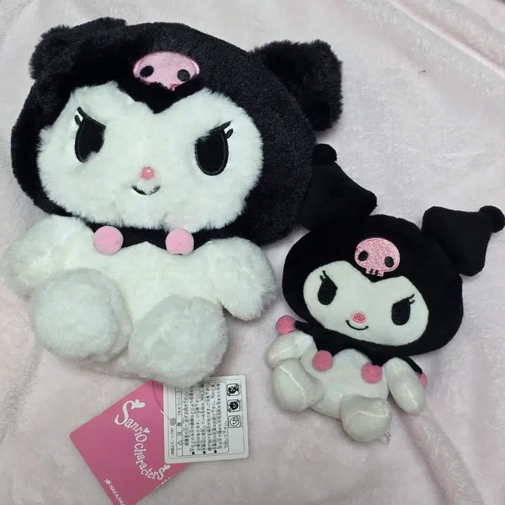 [BUNJANG] Sanrio Kuromi FuwaFuwa Classic Plush / 산리오 후와후와 고전 쿠로미 인형
