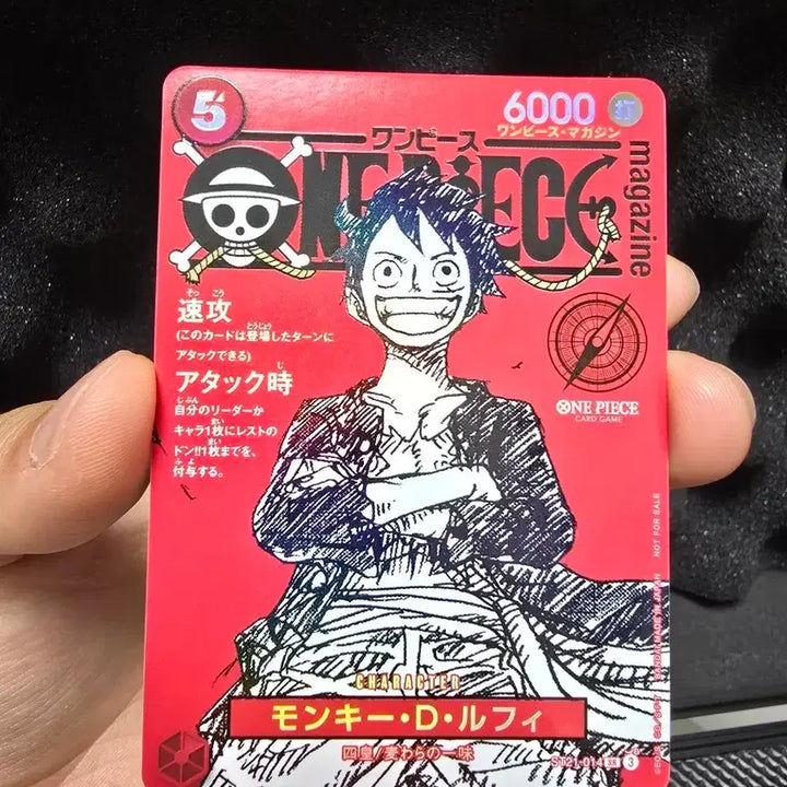 [BUNJANG] One Piece Card Magazine Monkey D. Luffy / 원피스 카드 매거진 몽키 D 루피