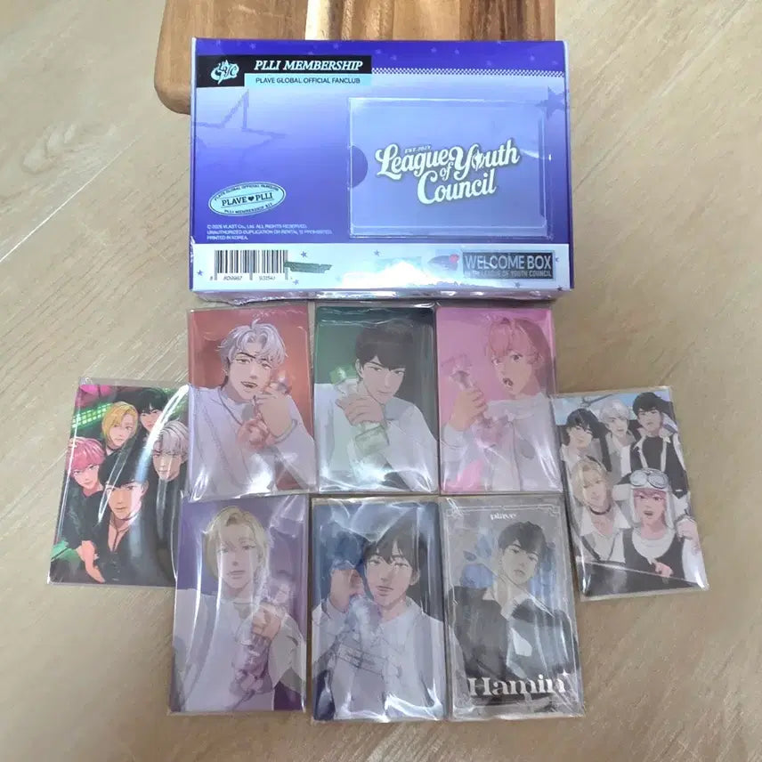 [BUNJANG] PLAVE Membership Kit &amp; Lightstick Photocard Bundle Set / 플레이브 멤버십 키트&amp; 응원봉 포토카드