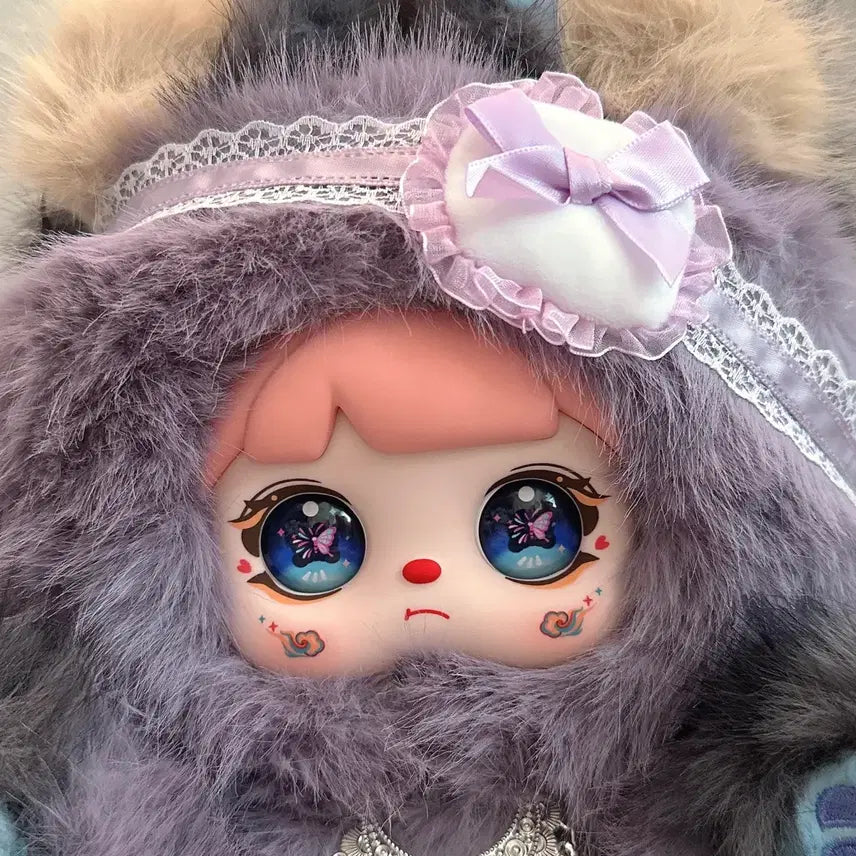 [BUNJANG] Mocchi Mocchi 600% Purple Fox (Two Eyes) Baby Three / 모치치 600% 보라여우(투눈) 베이비쓰리