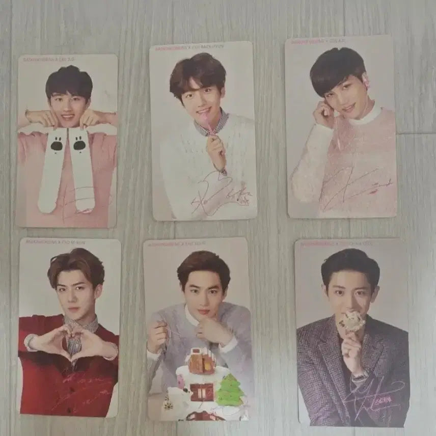 [BUNJANG] EXO Baskin Robbins Photocard Bundle / 엑소 베스킨라빈스 포카