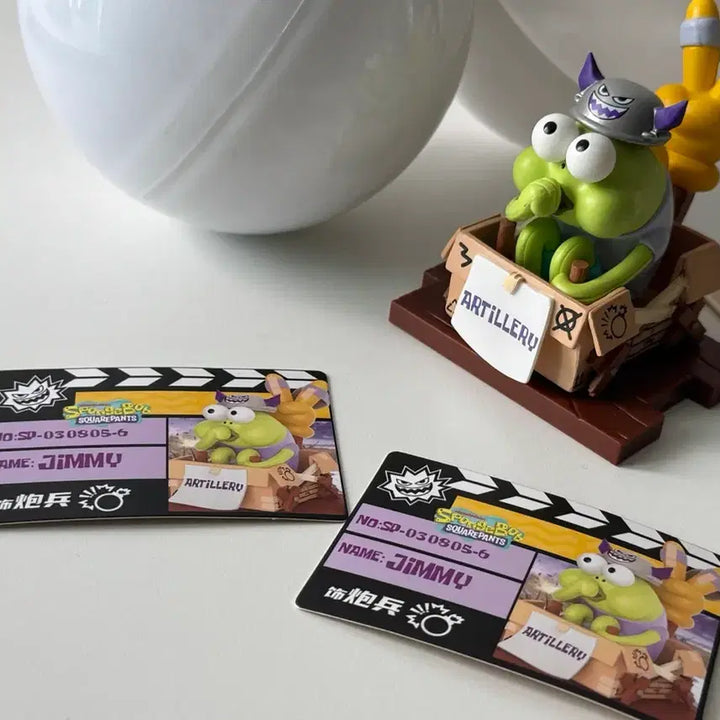 [BUNJANG] SpongeBob SquarePants Victory Soldier Stage Series 2 Fish Resident Figure / 스폰지밥 빅토리 용사의무대 시리즈2 물고기 주민 피규어