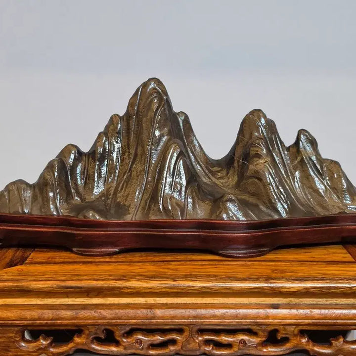 [BUNJANG] Magnificent Landscape Stone (Sansugyeongseok) - Artistic Scholar Rock / 26082006 좋은 기운을 내뿜는 산세가 웅장하고 산수경석 작품석 수석 팝니다
