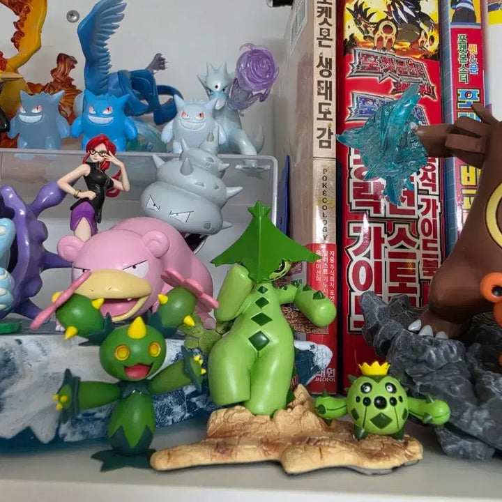 [BUNJANG] Pokemon Scale World ZXZ Night Cactus Set / 포켓몬스터 스케일월드 ZXZ  선인왕 밤선인
