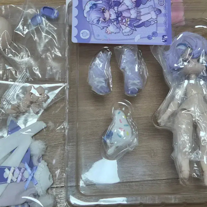 [BUNJANG] MJD Neo Eden Mia Sweetie Heart Blind Doll - Blueberry / mjd 네오에덴 미아 스위티 하트 블라인드돌 블루베리