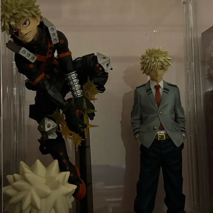 [BUNJANG] Katsuki Bakugo Figure Bundle Set (Kokoro No Ato B, Mashimatic 2, Soft Vinyl) / 바쿠고 피규어 일괄 판매(이어지는 마음 b상, 매시매틱2, 소프비)