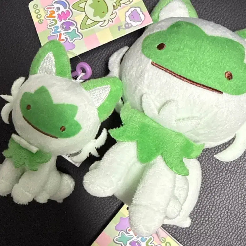 [BUNJANG] Transforming Ditto Meowth Mascot Plush Set / 변신메타몽 냐오하 인형, 마스코트 일괄