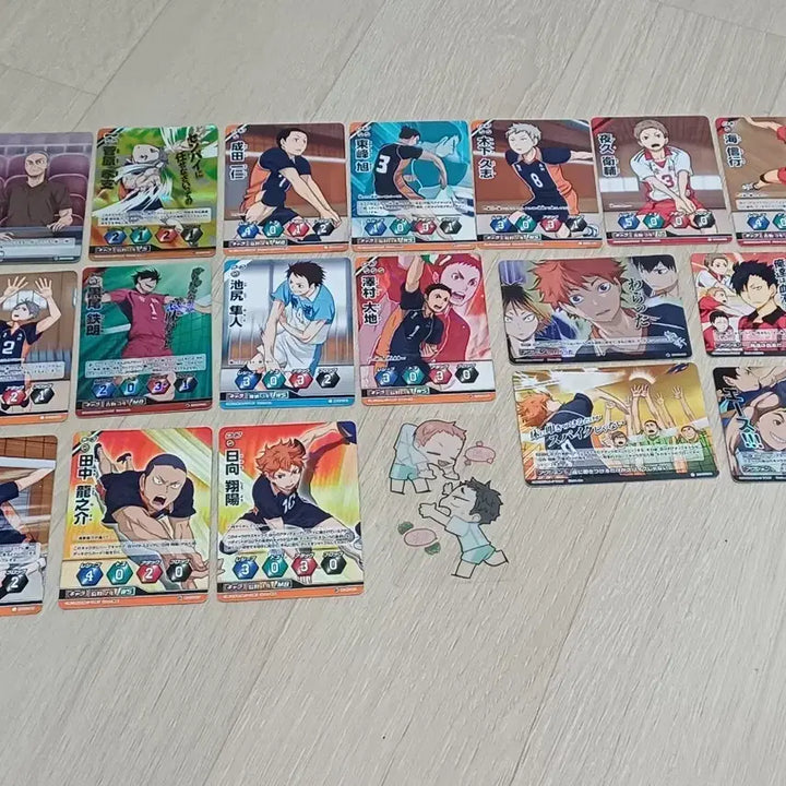 [BUNJANG] Haikyuu!! Card Bundle Set (18 Cards) / 하이큐 카드 일괄 18장