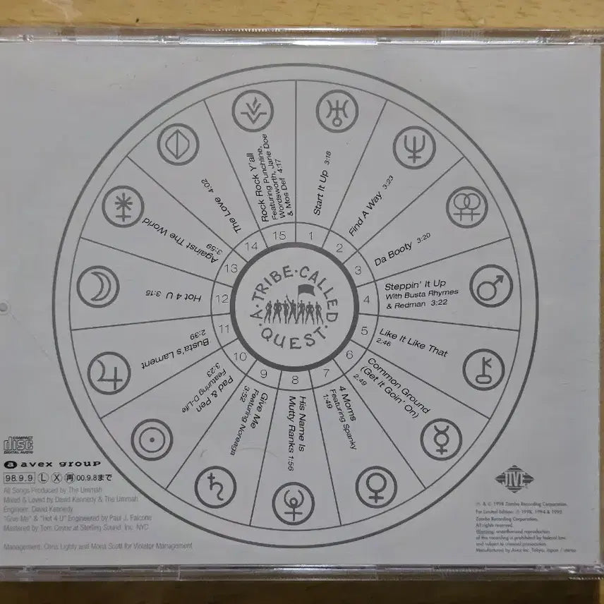 [BUNJANG] A Tribe Called Quest The Love Movement CD / CD 음반 A Tribe Called Quest 트라이브 콜드 퀘스트- The Love Movement