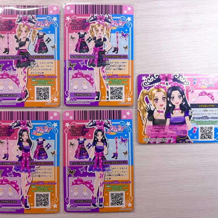 [BUNJANG] Aikatsu! AiStars Nonori Rare Ribbon Coord Card / 아이카츠 아이엠스타 카드 돌리데빌 노노리사 라메리본코디