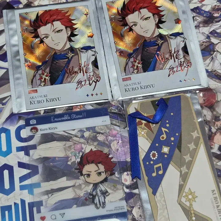 [BUNJANG] Ensemble Stars! 10th Anniversary Mofun Popup Kiryu Kuro Bundle Set Bookmark / [일괄가격] 앙스타 10주년 모펀 팝업 키류 쿠로 7특전 책갈피