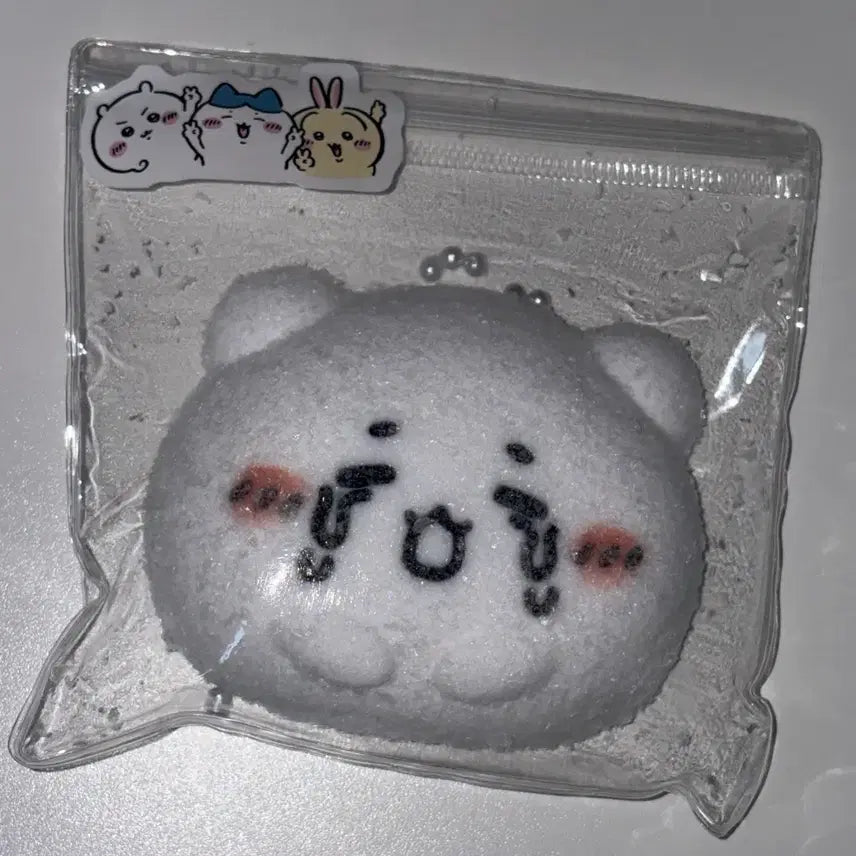 [BUNJANG] Chiikawa Handmade Squishy Mascot Charm Hachiware Usagi / 치이카와 수제 말랑이 먼작귀 하치와레 우사기 꺼만말