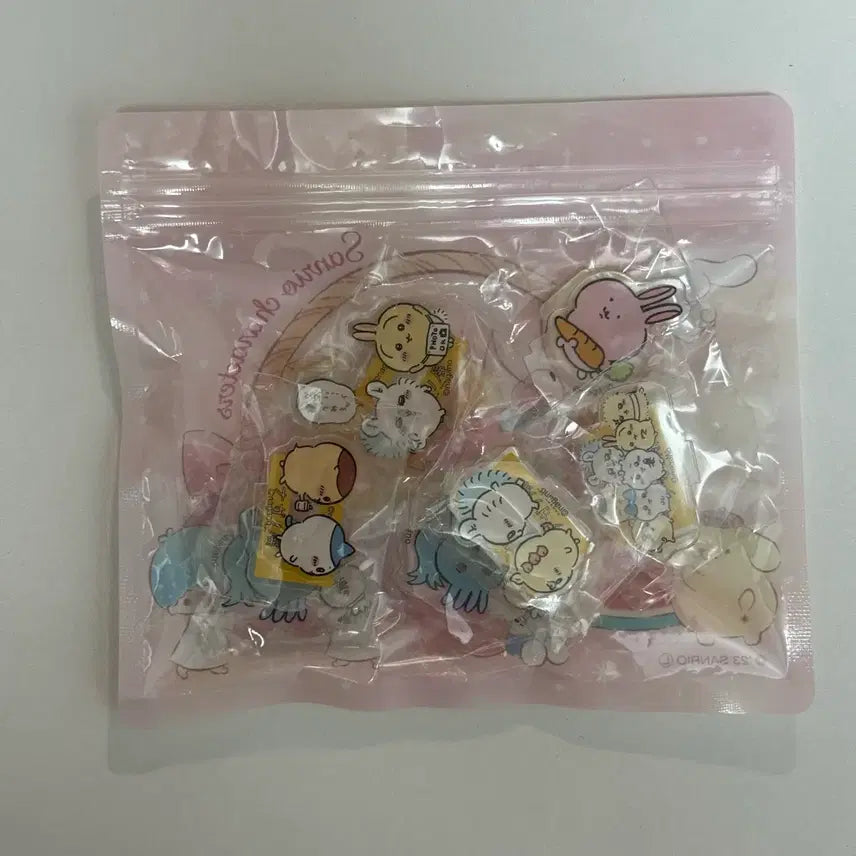 [BUNJANG] Nagano Market Nomukuma Chiikawa Acrylic Gacha Set (7 Types, Sealed) / 나가노마켓 농담곰 치이카와 아크릴 가챠 7종 일괄 (미개봉 새상품)