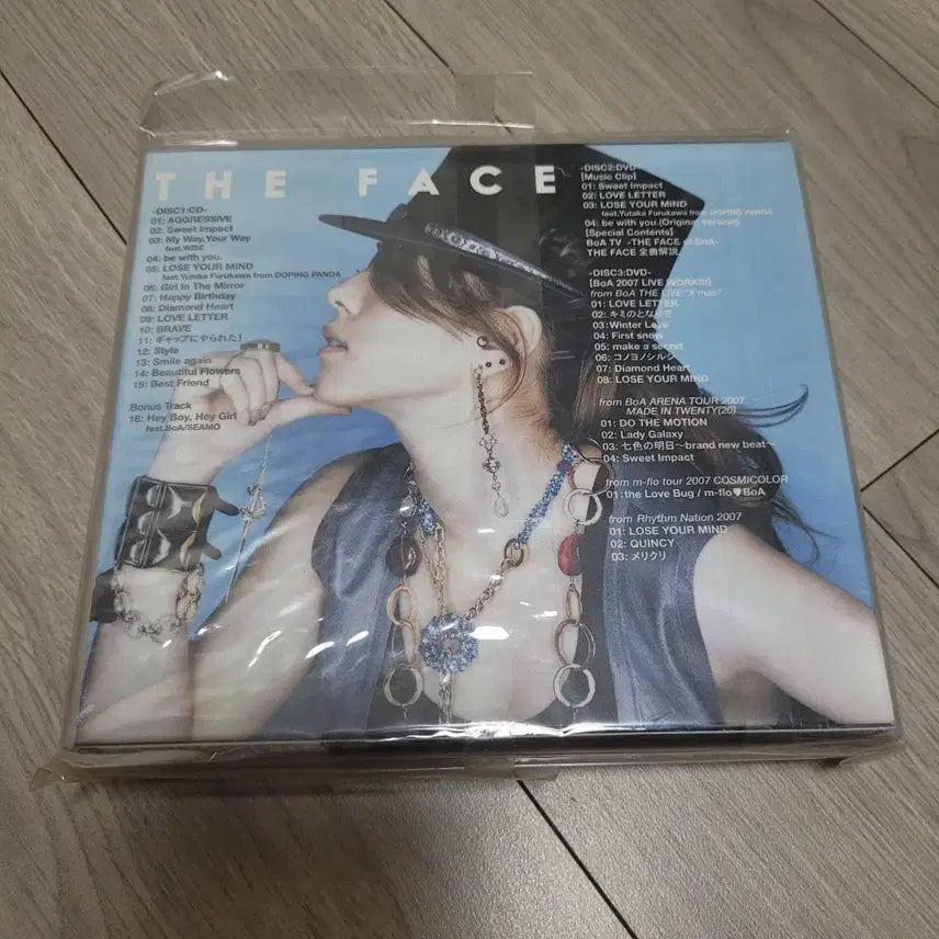 [BUNJANG] BoA THE FACE Limited Edition CD+2DVD (Sealed) / BoA (보아) THE FACE CD+2DVD 초회 한정반 미개봉