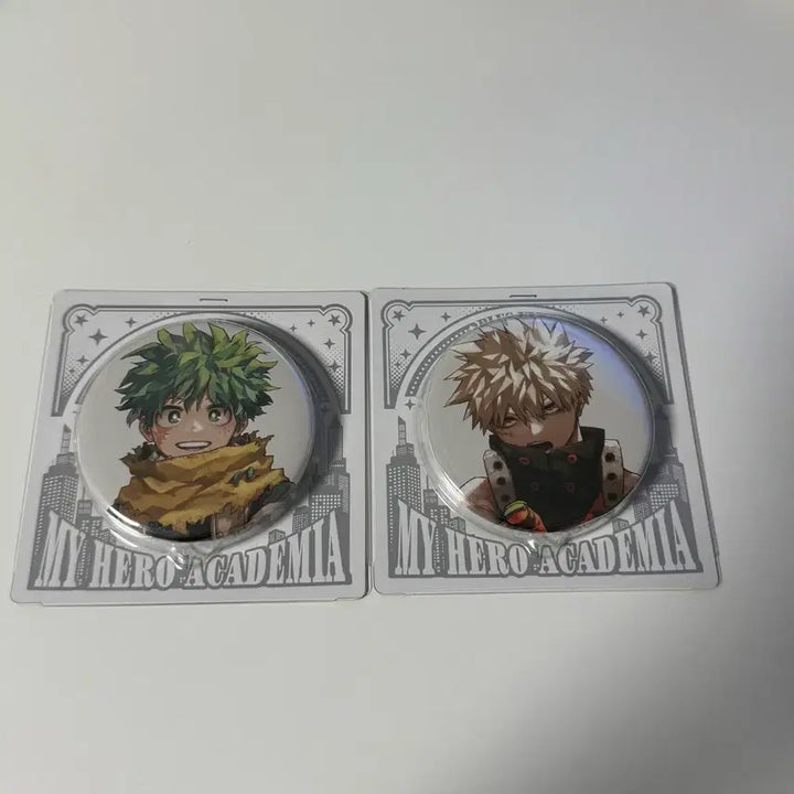 [BUNJANG] My Hero Academia JSC Original Art Badge Bundle Set / 미도리야, 바쿠고 JSC 원화 뱃지 일괄