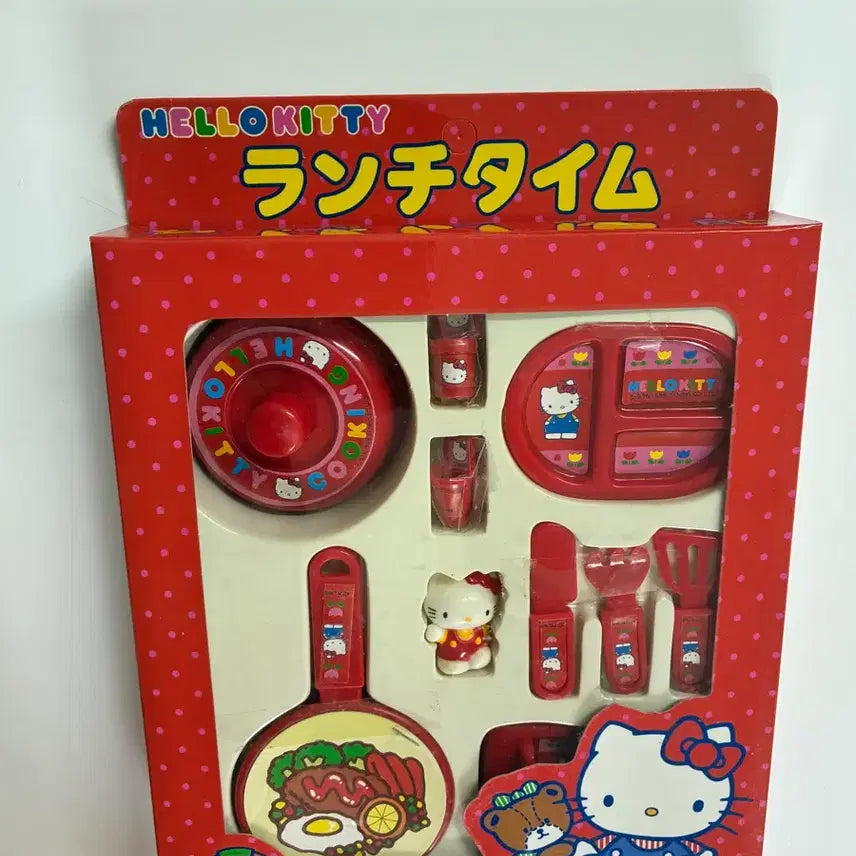 [BUNJANG] 1988 Hello Kitty Vintage Kitchen Playset / 1988년 고전키티 소꿉놀이 새트 판매 합니다
