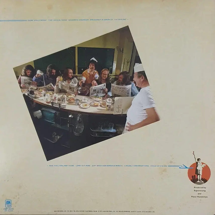 [BUNJANG] Supertramp Breakfast in America LP (1979 Japan Import) / LP ㅡ Supertramp  /  수입명반